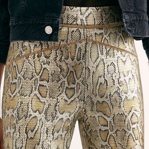 Free people snake skin legging